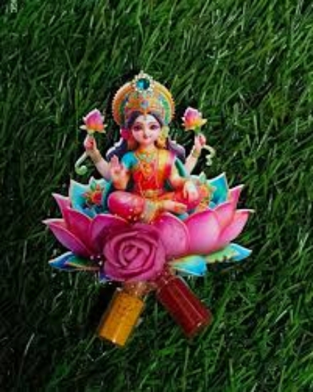 Picture of Lakshmi MDF with Haldi Kumkum ( pack of 20 pcs)