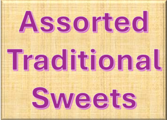 Picture of Assorted Traditional Sweets - Pick your choices