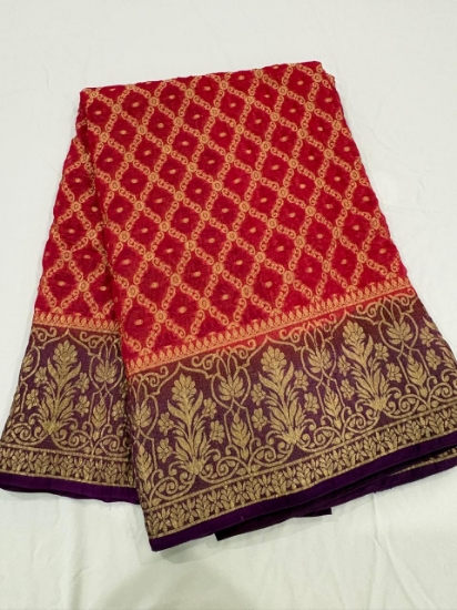 Picture of Tissue Crush Saree