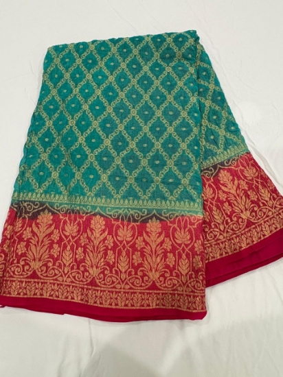 Picture of Tissue Crush Saree